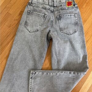 Empyre Kids Loose Fit Grey Scramble Skate Jeans Size 24